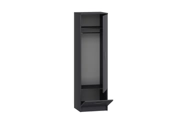 Kleoo Garderobe 50x187 cm Antrasitt - Hanah Home - Oppbevaring - Klesoppbevaring - Garderober & garderobesystem