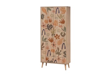 Bertoaria Garderobe 80x190 cm Brun