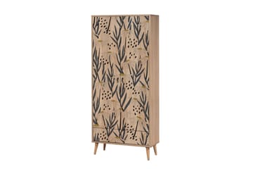 Bertoaria Garderobe 80x190 cm Brun