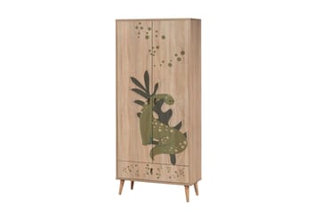 Bertoaria Garderobe 80x190 cm Brun