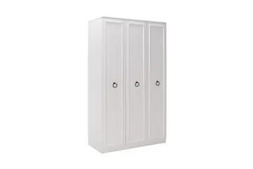 Ajra Garderobe 103x185 cm Hvit - Hanah Home - Oppbevaring - Klesoppbevaring - Garderober & garderobesystem