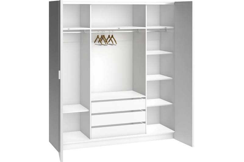 4YOU Garderobe Hvit - VOX - Oppbevaring - Klesoppbevaring - Garderober & garderobesystem - Garderobeskap & klesskap