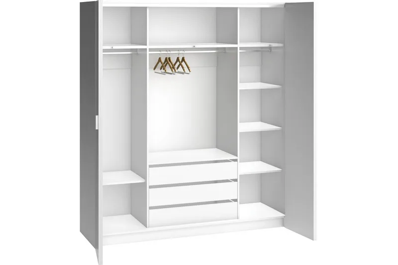 4YOU Garderobe Hvit - VOX - Oppbevaring - Klesoppbevaring - Garderober & garderobesystem - Garderobeskap & klesskap