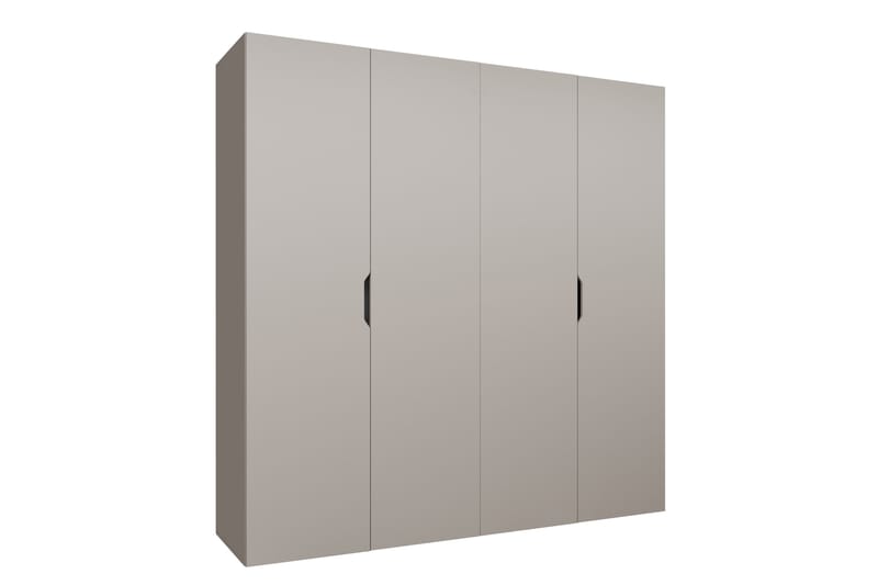 Abano Garderobeskap 52x202 cm - Brun - Oppbevaring - Klesoppbevaring - Garderober & garderobesystem