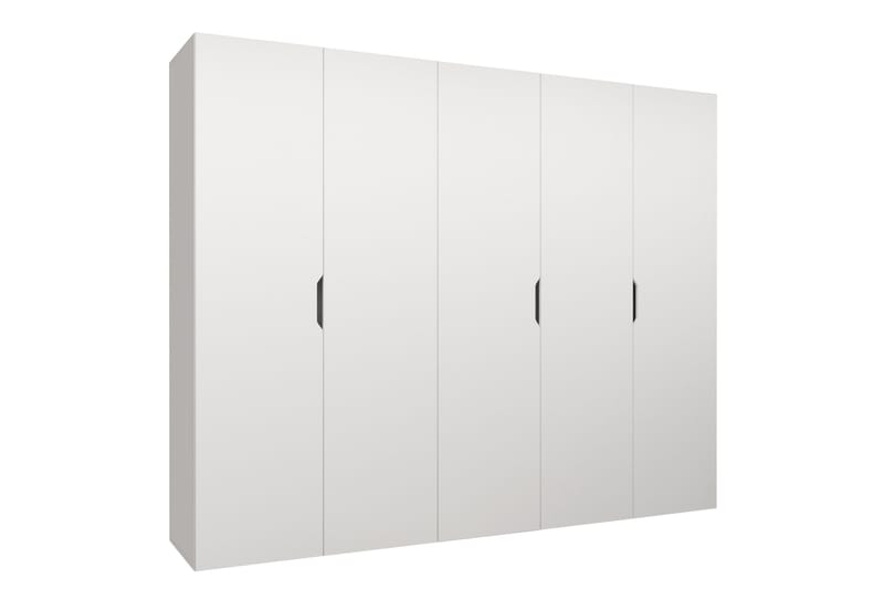 Abano Garderobeskap 52x202 cm - Hvit - Oppbevaring - Klesoppbevaring - Garderober & garderobesystem