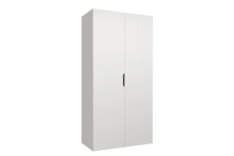 Abano Garderobeskap 52x202 cm - Hvit - Oppbevaring - Klesoppbevaring - Garderober & garderobesystem