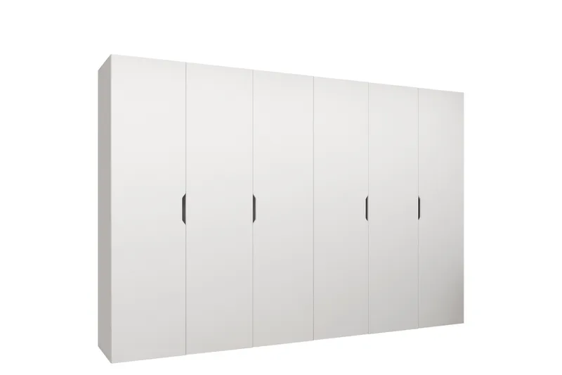 Abano Garderobeskap 52x202 cm - Hvit - Oppbevaring - Klesoppbevaring - Garderober & garderobesystem