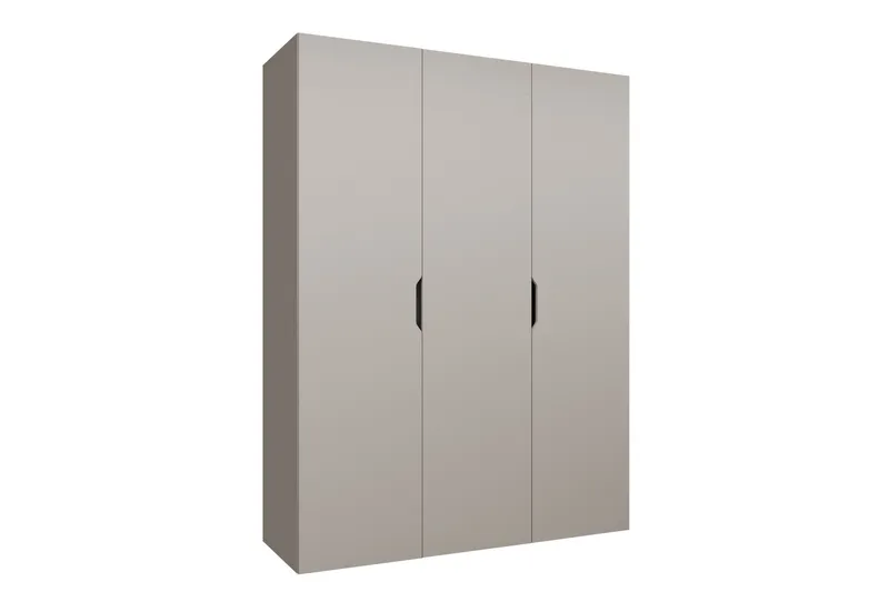 Abano Garderobeskap 52x202 cm i Lyst Tre, Beige