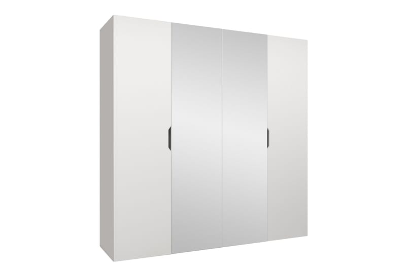 Abano Garderobeskap Med Speil 52x202 cm - Grønn - Oppbevaring - Klesoppbevaring - Garderober & garderobesystem