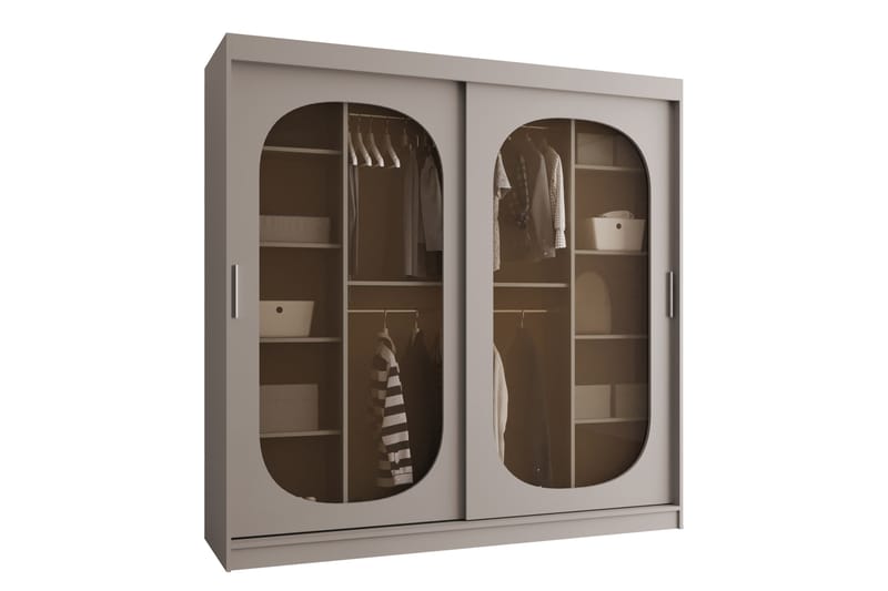 Allegra Garderobe 200x200 cm, Beige