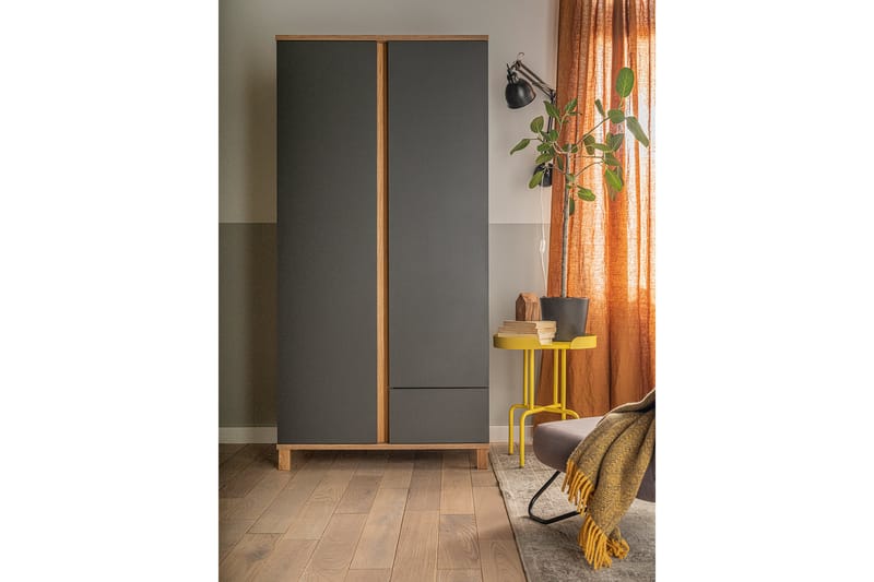 Altitude Garderobe Grå / Tre / Natur - VOX - Oppbevaring - Klesoppbevaring - Garderober & garderobesystem - Garderobeskap & klesskap