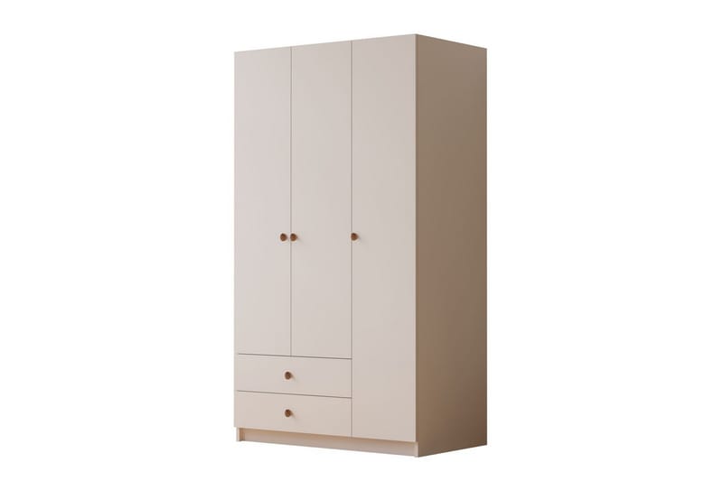 Alven Garderobe 90x180 cm, Matt Hvit