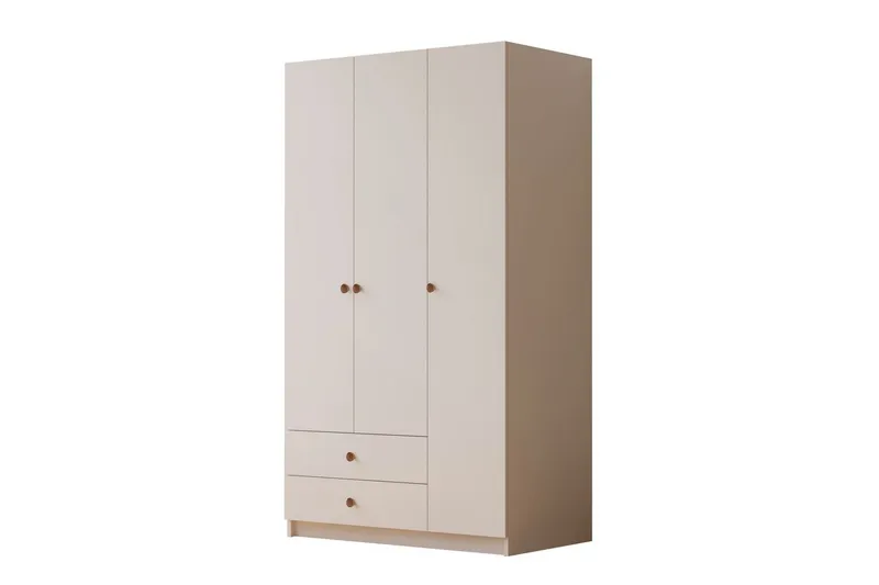 Alven Garderobe 90x180 cm, Matt Hvit
