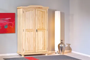 Amalia Garderobe 104 cm - Furu - Oppbevaring - Klesoppbevaring - Garderober & garderobesystem