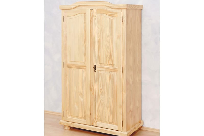 Amalia Garderobe 104 cm - Furu - Oppbevaring - Klesoppbevaring - Garderober & garderobesystem