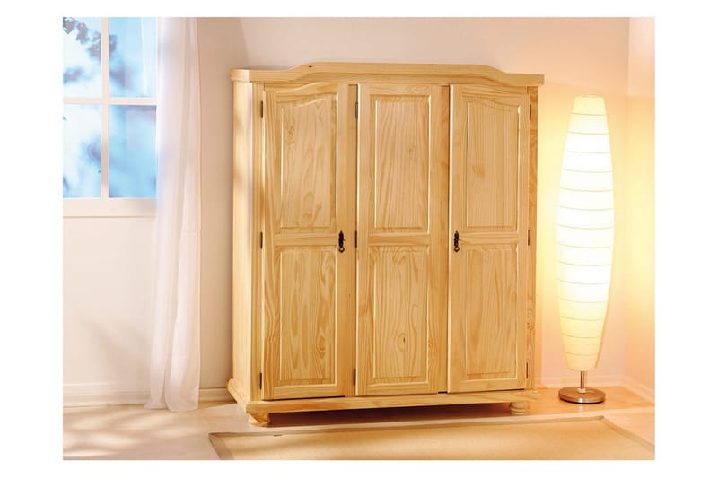 Amalia Garderobe 150 cm - Furu - Oppbevaring - Klesoppbevaring - Garderober & garderobesystem