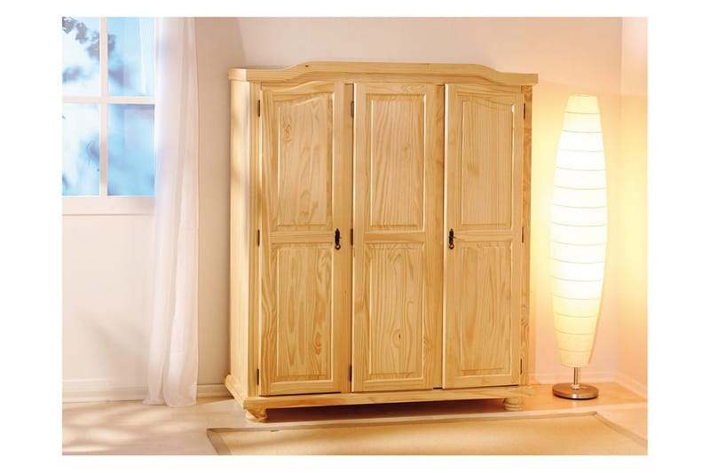 Amalia Garderobe 150 cm - Furu - Oppbevaring - Klesoppbevaring - Garderober & garderobesystem
