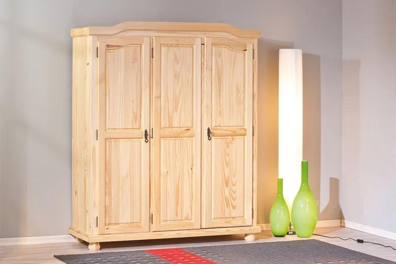 Amalia Garderobe 150 cm - Furu - Oppbevaring - Klesoppbevaring - Garderober & garderobesystem