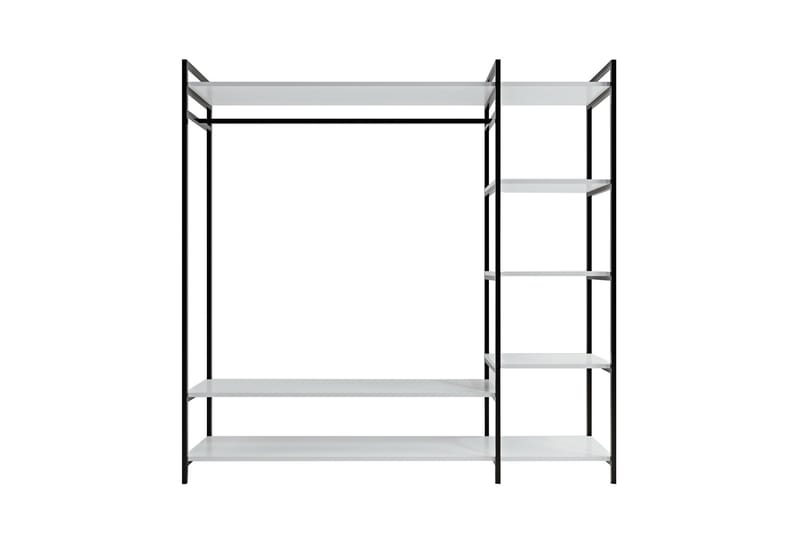Amerbach Garderobe 100x40 cm - Hvit - Oppbevaring - Klesoppbevaring - Garderober & garderobesystem