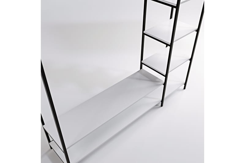 Amerbach Garderobe 100x40 cm - Hvit - Oppbevaring - Klesoppbevaring - Garderober & garderobesystem