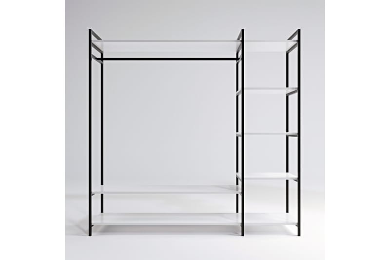 Amerbach Garderobe 100x40 cm - Hvit - Oppbevaring - Klesoppbevaring - Garderober & garderobesystem