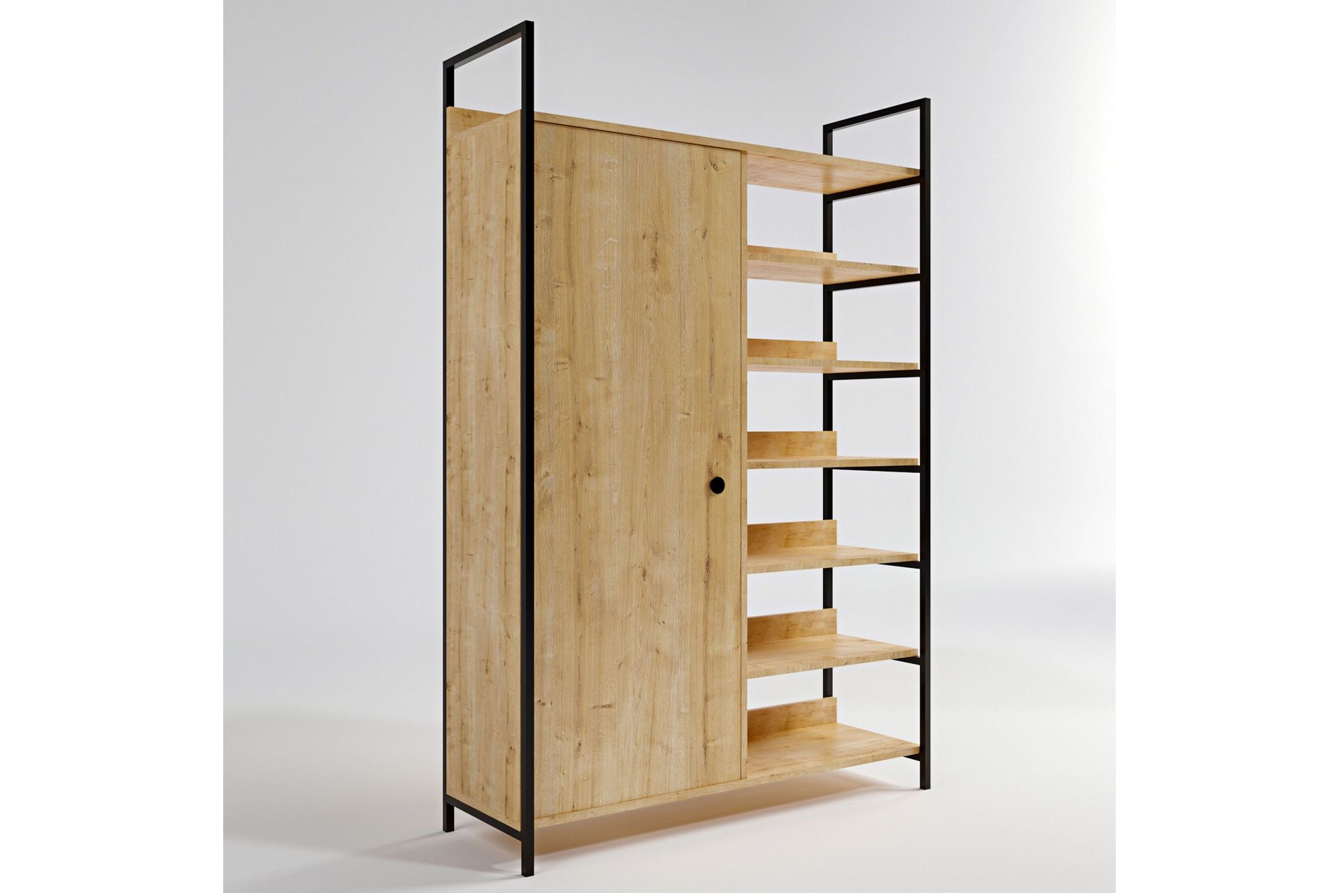 Amerbach Garderobe 100x40 cm - Natur - Oppbevaring - Klesoppbevaring - Garderober & garderobesystem