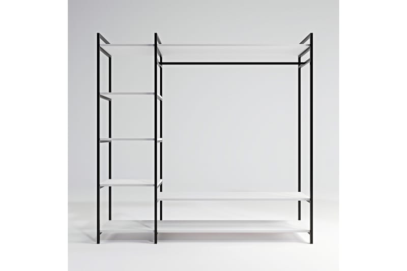 Amerbach Garderobe 180x40 cm - Hvit - Oppbevaring - Klesoppbevaring - Garderober & garderobesystem