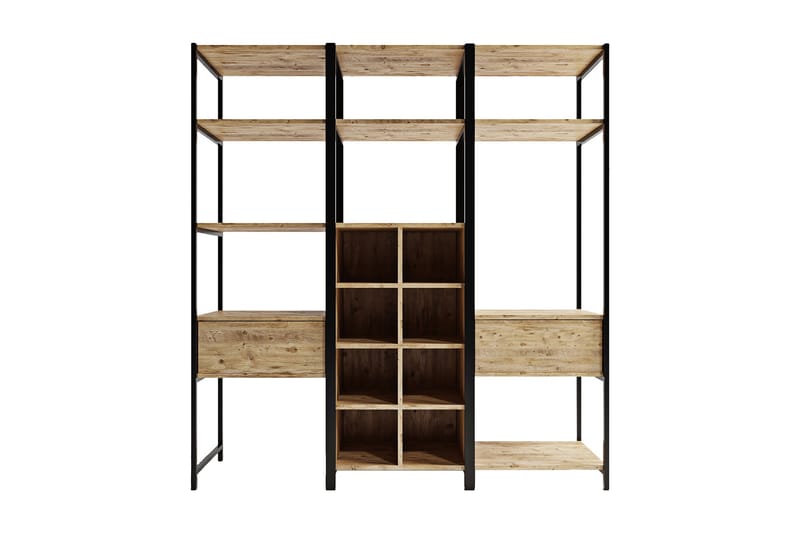 Amerbach Garderobe 180x40 cm - Natur - Oppbevaring - Klesoppbevaring - Garderober & garderobesystem
