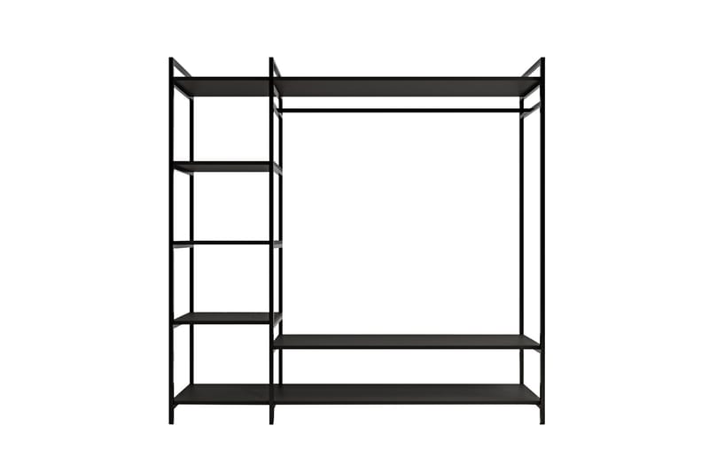 Amerbach Garderobe 180x40 cm - Svart - Oppbevaring - Klesoppbevaring - Garderober & garderobesystem
