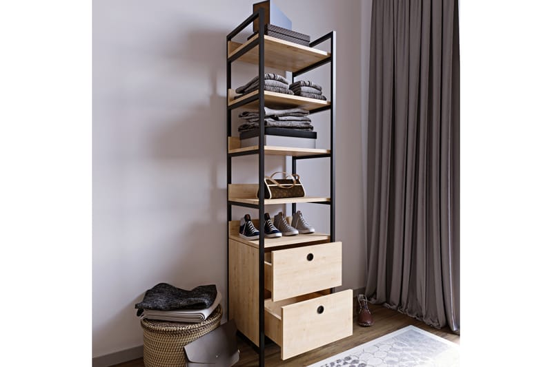 Amerbach Garderobe 50x40 cm - Natur - Oppbevaring - Klesoppbevaring - Garderober & garderobesystem