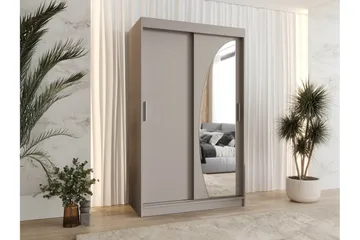 Amira Garderobeskap Med Speil 120x200 cm - Oppbevaring - Klesoppbevaring - Garderober & garderobesystem