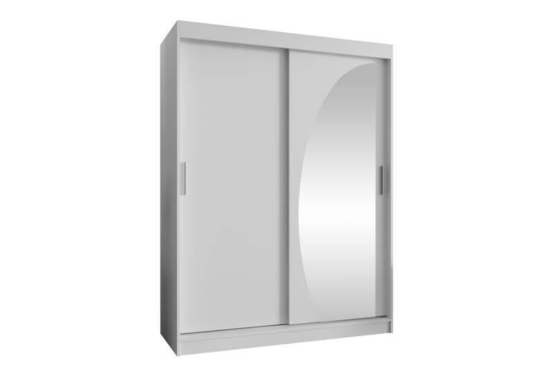 Amira Garderobeskap Med Speil 150x200 cm - Oppbevaring - Klesoppbevaring - Garderober & garderobesystem