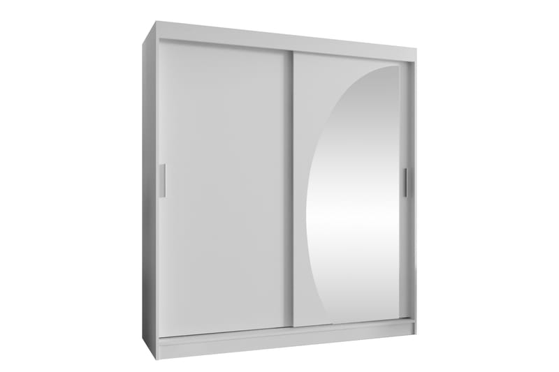 Amira Garderobeskap Med Speil 180x200 cm - Oppbevaring - Klesoppbevaring - Garderober & garderobesystem