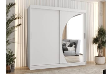 Amira Garderobeskap Med Speil 200x200 cm - Oppbevaring - Klesoppbevaring - Garderober & garderobesystem