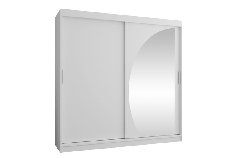 Amira Garderobeskap Med Speil 200x200 cm - Oppbevaring - Klesoppbevaring - Garderober & garderobesystem