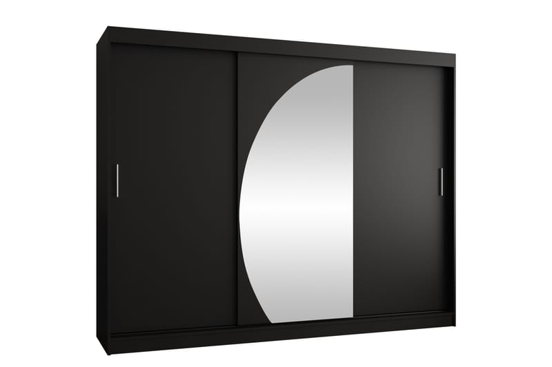 Amira Garderobeskap Med Speil 250x200 cm - Hvit - Oppbevaring - Klesoppbevaring - Garderober & garderobesystem