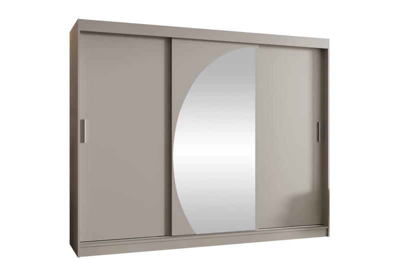 Amira Garderobeskap Med Speil 250x200 cm - Oppbevaring - Klesoppbevaring - Garderober & garderobesystem