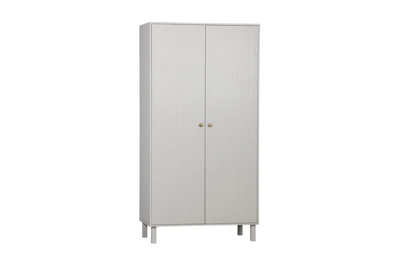 Antonie Garderobeskap 53x100 cm - Grå - Oppbevaring - Klesoppbevaring - Garderober & garderobesystem