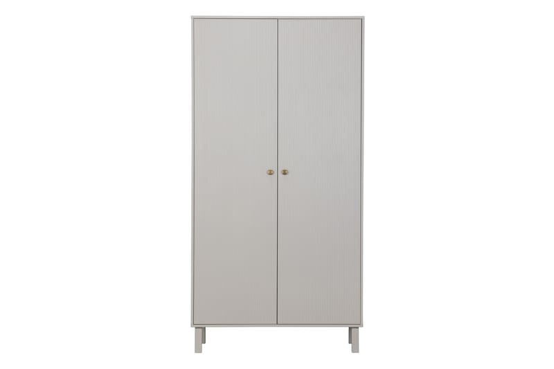 Antonie Garderobeskap 53x100 cm - Grå - Oppbevaring - Klesoppbevaring - Garderober & garderobesystem
