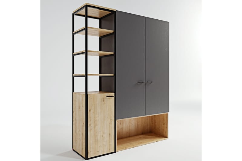 Asansor Garderobe 144x40 cm - Oppbevaring - Klesoppbevaring - Garderober & garderobesystem