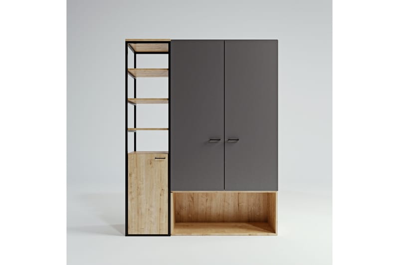 Asansor Garderobe 144x40 cm - Oppbevaring - Klesoppbevaring - Garderober & garderobesystem