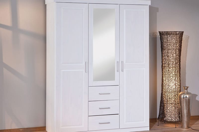 Bailey 4 Garderobeskap - Hvit - Oppbevaring - Klesoppbevaring - Garderober & garderobesystem