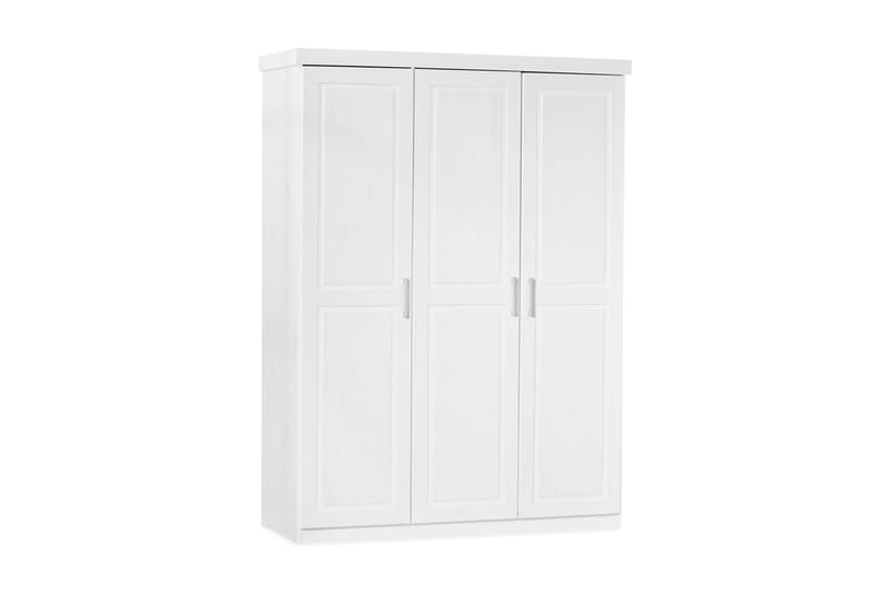 Bailey Garderobe 140 cm - Hvit - Oppbevaring - Klesoppbevaring - Garderober & garderobesystem