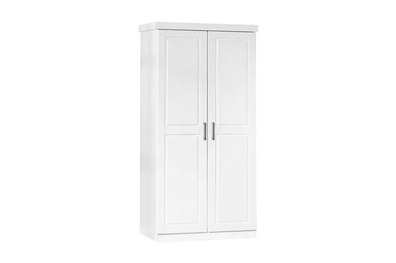 Bailey Garderobe 95 cm, Hvit