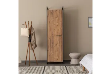 Batler Garderobe 52x104 3 Dører - Natur - Oppbevaring - Klesoppbevaring - Garderober & garderobesystem