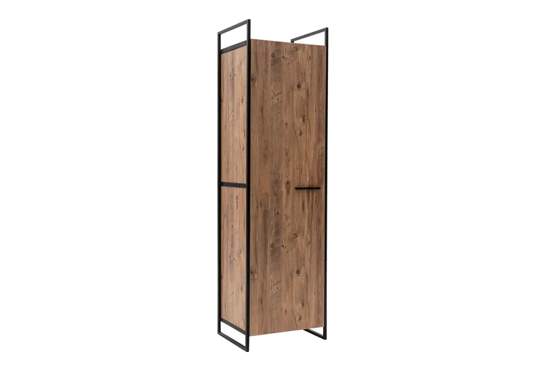 Batler Garderobe 52x104 3 Dører - Natur - Oppbevaring - Klesoppbevaring - Garderober & garderobesystem