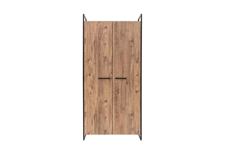 Batler Garderobe 52x104 5 Dører - Natur - Oppbevaring - Klesoppbevaring - Garderober & garderobesystem