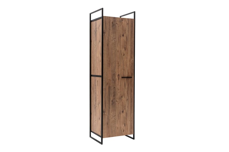 Batler Garderobe 52x104 5 Dører - Natur - Oppbevaring - Klesoppbevaring - Garderober & garderobesystem