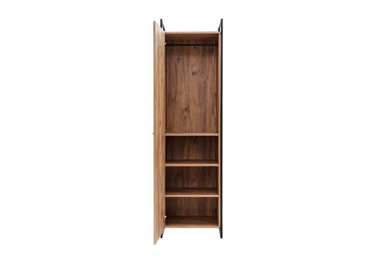 Batler Garderobe 52x64 4 skap 1 dør - Natur - Oppbevaring - Klesoppbevaring - Garderober & garderobesystem