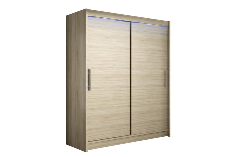 Bay Garderobe 150x200 cm - Brun - Oppbevaring - Klesoppbevaring - Garderober & garderobesystem